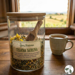 SERENA : Tisana per il Relax e l' Armonia – 6 erbe da campi italiani